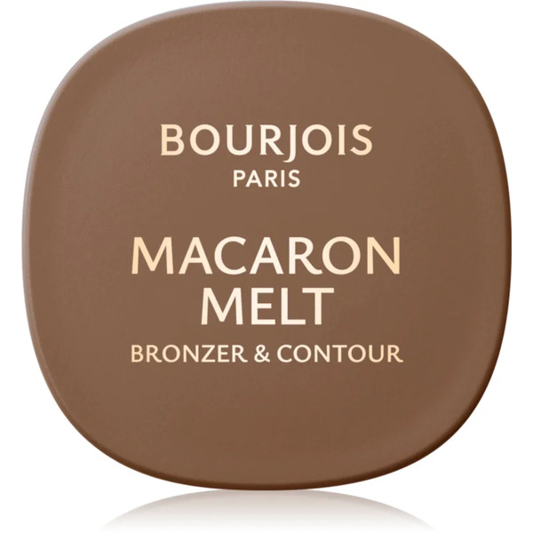  Bourjois Macaron Melt Bronzer & Contour Bronzer E Cipria Per Contouring 2 In 1 Colore 02 Milky Mocha 5 G 