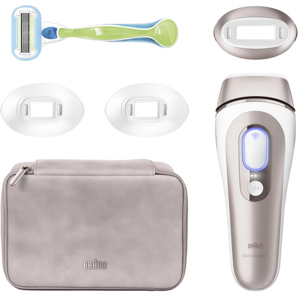  Braun Smart Skin Expert Pl7257 Dispositivo Intelligente Per La Depilazione Ipl Per Corpo, Viso, Zona Bikini E Ascelle 1 Pz 