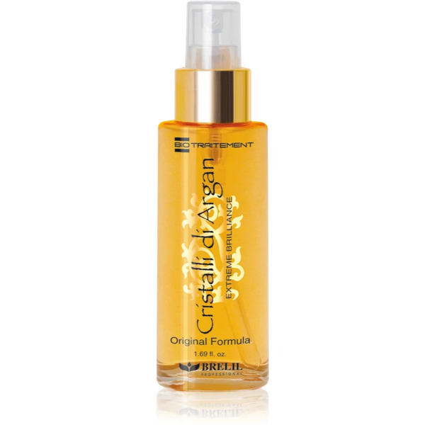  Brelil Professional Cristalli Di Argan Extreme Brilliance Cristalli Liquidi Illuminanti Per Capelli Secchi 50 Ml 