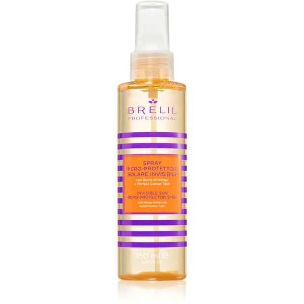 Brelil Professional Invisible Sun Micro-protector Spray Spray Protettivo Invisibile Per Capelli Affaticati Dal Sole 150 Ml 