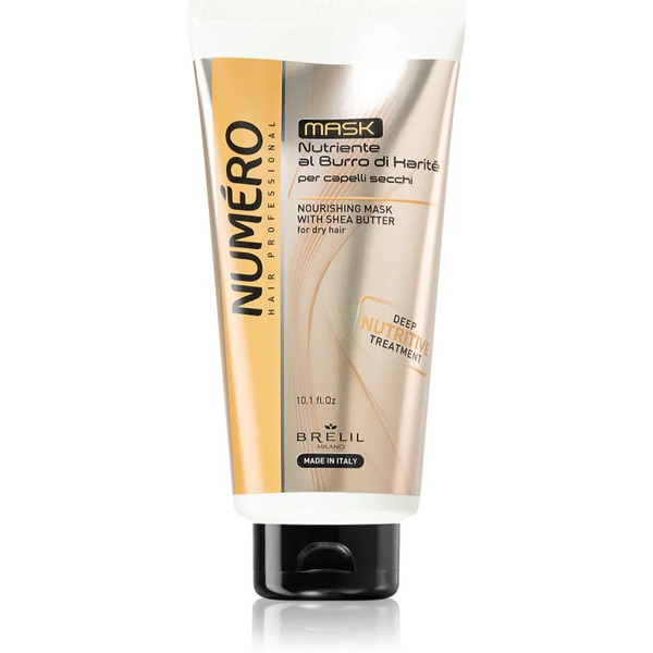  Brelil Professional Nourishing Mask Maschera Nutriente Con Burro Di Karité Per Capelli Secchi 300 Ml 