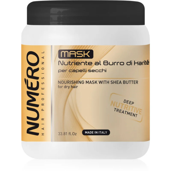  Brelil Professional Nourishing Mask Maschera Nutriente Con Burro Di Karité Per Capelli Secchi 1000 Ml 