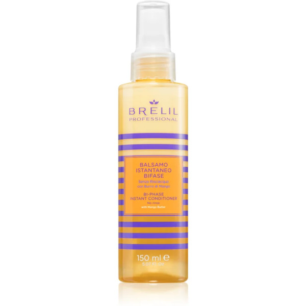  Brelil Professional Solaire Bi-phase Instant Conditioner Balsamo Spray Senza Risciacquo Per Capelli Affaticati Da Cloro, Sole E Acqua Salata 150 Ml 