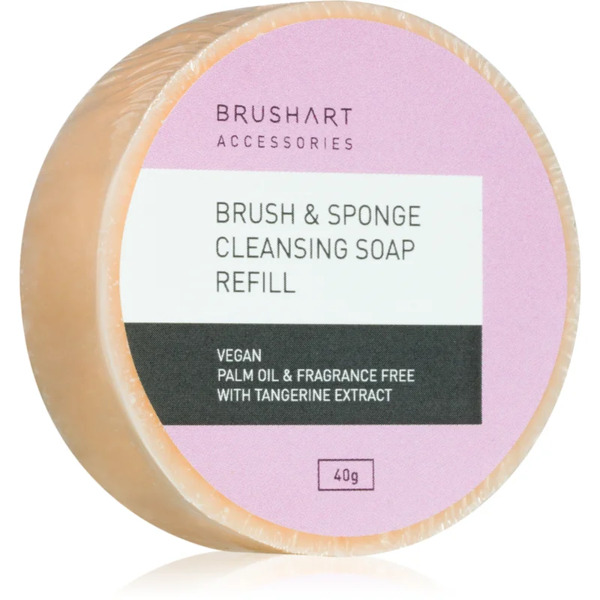 Brushart Accessories Brush & Sponge Cleansing Soap Sapone Detergente Per Pennelli Cosmetici Refill 40 G 