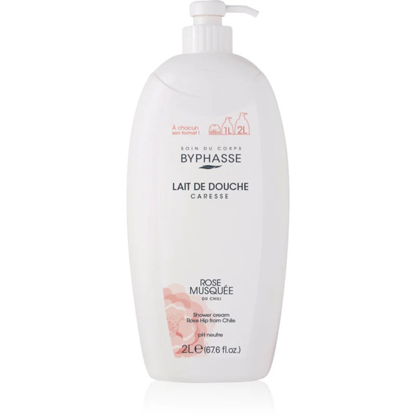  Byphasse Rose Hip Crema Doccia 2000 Ml 