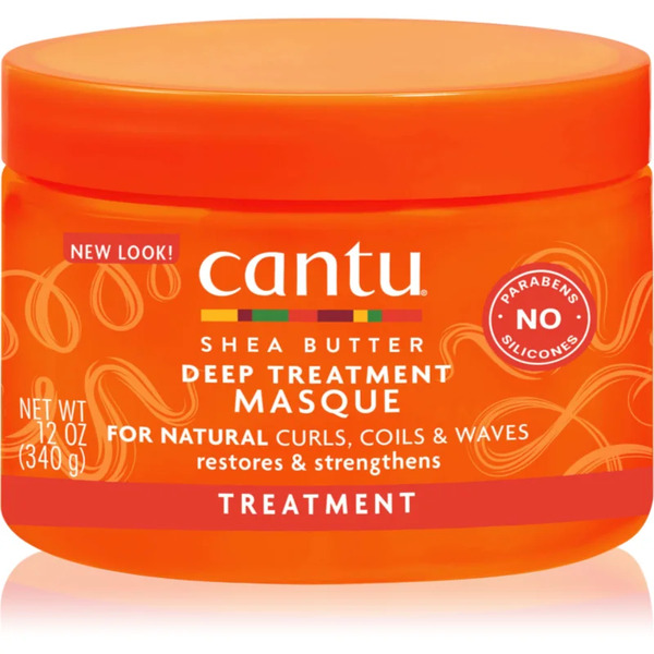  Cantu Shea Butter Deep Treatment Mask Maschera Di Rigenerazione Profonda Per Capelli Mossi E Ricci 340 G 