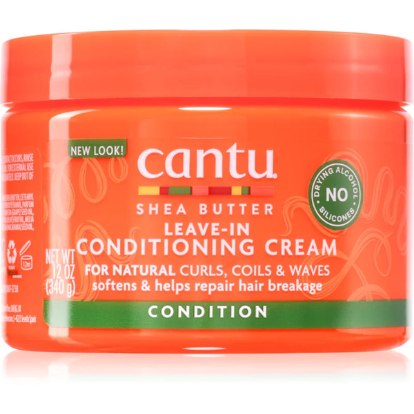  Cantu Shea Butter Leave-in Conditioning Cream Balsamo Senza Risciacquo Per Capelli Mossi E Ricci 340 G 