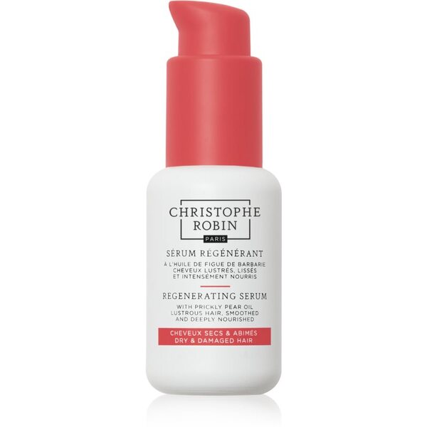  Christophe Robin Regenerating Serum With Prickly Pear Oil Siero Rigenerante Per Capelli Secchi, Rovinati E Trattati Chimicamente 50 Ml 