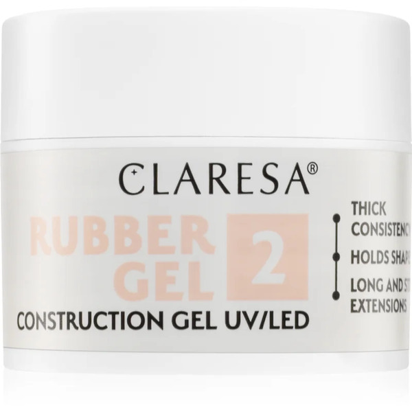  Claresa Rubber Gel Construction Gel Uv/led Smalto Gel Per La Ricostruzione Delle Unghie Colore 2 12 G 