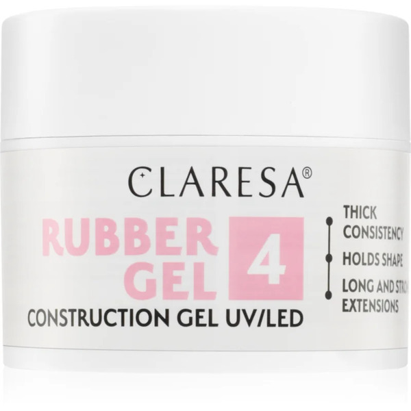  Claresa Rubber Gel Construction Gel Uv/led Smalto Gel Per La Ricostruzione Delle Unghie Colore 04 45 G 