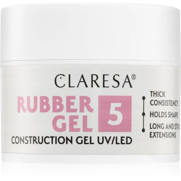  Claresa Rubber Gel Construction Gel Uv/led Smalto Gel Per La Ricostruzione Delle Unghie Colore 05 45 G 