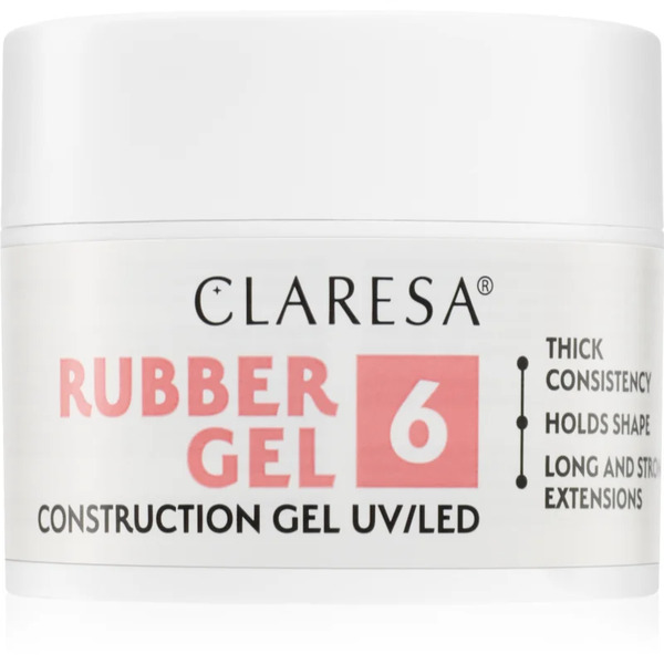  Claresa Rubber Gel Construction Gel Uv/led Smalto Gel Per La Ricostruzione Delle Unghie Colore 06 45 G 