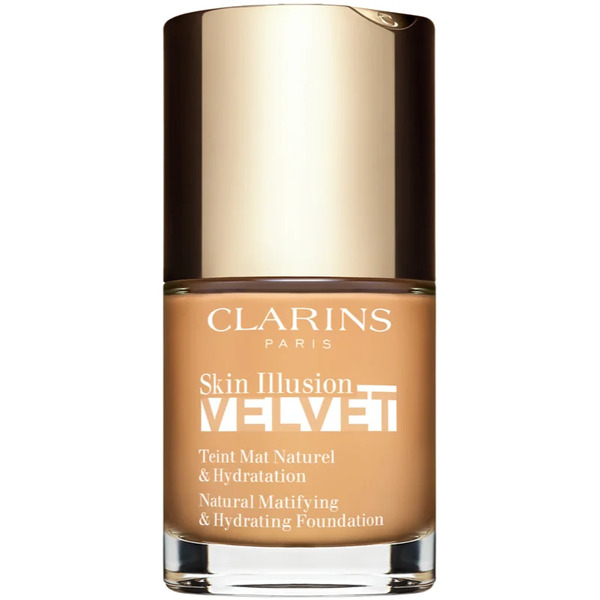  Clarins Skin Illusion Velvet Fondotinta Liquido Con Finish Matte Effetto Nutriente Colore 112.5w 30 Ml 