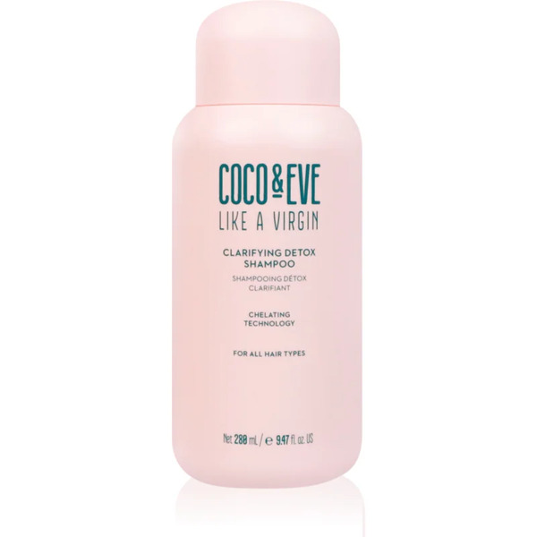 Coco & Eve Like A Virgin Clarifying Detox Shampoo Shampoo Di Pulizia Profonda Con Effetto Disintossicante 280 Ml 