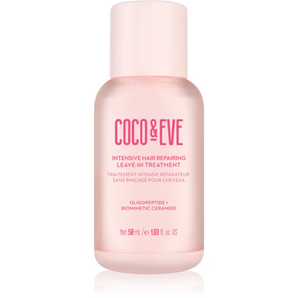  Coco & Eve Sweet Repair Intensive Hair Repairing Leave-in Treatment Balsamo Rigenerante Senza Risciacquo Per Capelli Rovinati E Tinti 50 Ml 