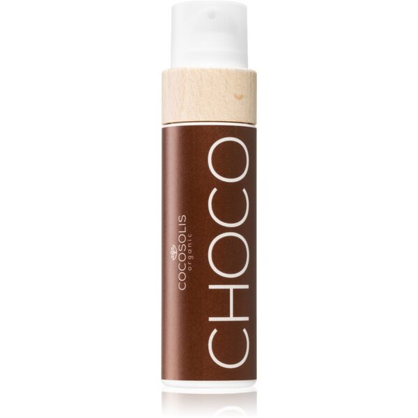  Cocosolis Choco Olio Trattante E Abbronzante Senza Fattore Di Protezione Con Profumazione Chocolate 110 Ml 