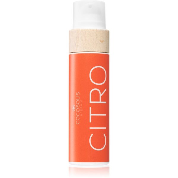  Cocosolis Citro Olio Trattante E Abbronzante Senza Fattore Di Protezione Con Profumazione Citrus 110 Ml 