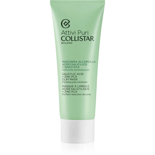  Collistar Attivi Puri Salicylic Acid + Zinc Clay Mask Maschera All'argilla Con Acido Ialuronico 75 Ml 