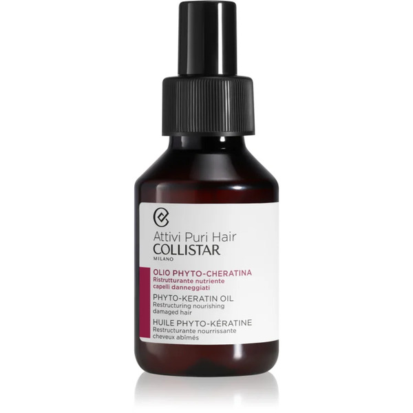  Collistar Hair Phyto-keratin Oil Restructuring Nourishing Olio Per Capelli Rigenerante Con Cheratina 100 Ml 