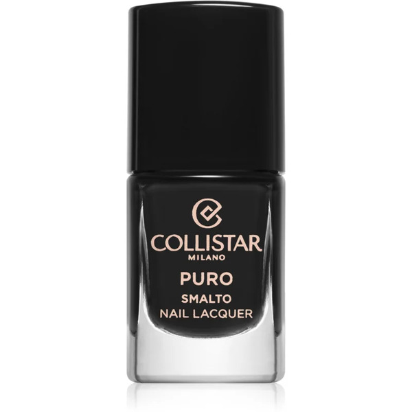  Collistar Puro Long-lasting Nail Lacquer Smalto Per Unghie Lunga Tenuta Colore 313 Nero Intenso 10 Ml 