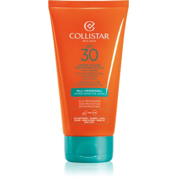  Collistar Special Perfect Tan Active Protection Sun Cream Crema Abbronzante Waterproof Spf 30 150 Ml 