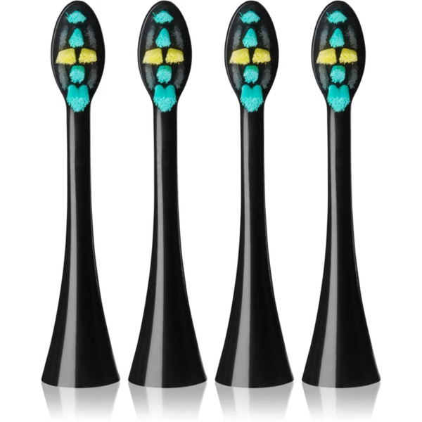 Concept Perfect Smile 3d Daily Clean Zk0071 Testina Di Ricambio Per Lo Spazzolino Sonico Black Zk7011 4 Pz 