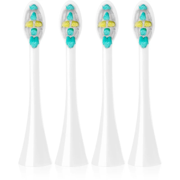  Concept Perfect Smile 3d Daily Clean Zk0070 Testina Di Ricambio Per Lo Spazzolino Sonico White Zk7010 4 Pz 