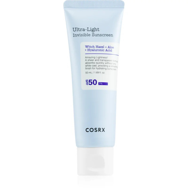  Cosrx Ultra-light Invisible Sunscreen Crema Abbronzante Ultra Leggera Per Viso E Corpo Spf 50+ 50 Ml 