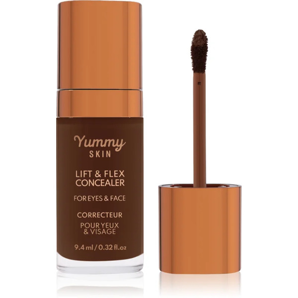  Danessa Myricks Beauty Yummy Skin Lift & Flex Concealer Correttore Liquido Effetto Opaco Colore 18 - Deep With Neutral Warm Undertones 8.4 Ml 