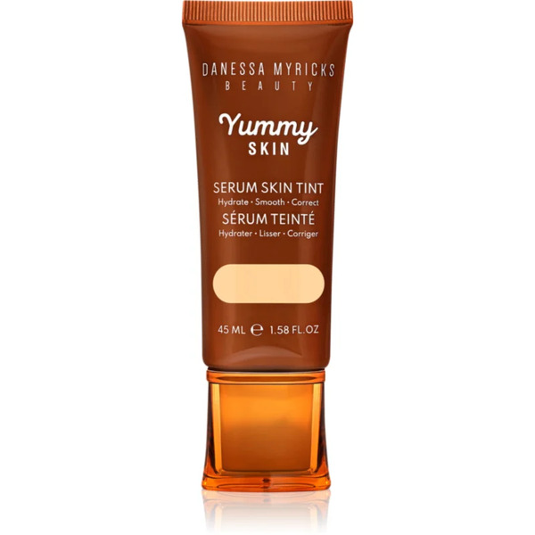  Danessa Myricks Beauty Yummy Skin Serum Skin Tint Fondotinta Idratante Lisciante Colore 1 - Very Fair Skin With Golden-yellow Undertones 45 Ml 