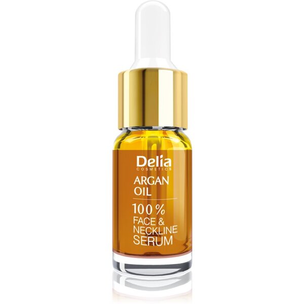  Delia Cosmetics Professional Face Care Argan Oil Siero Rigenerante E Ringiovanente Intenso All'olio Di Argan Per Viso, Collo E Décolleté 10 Ml 