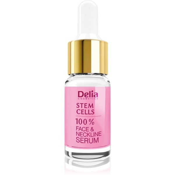  Delia Cosmetics Professional Face Care Stem Cells Siero Rassodante E Antirughe Intenso Alle Cellule Staminali Per Viso, Collo E Décolleté 10 Ml 