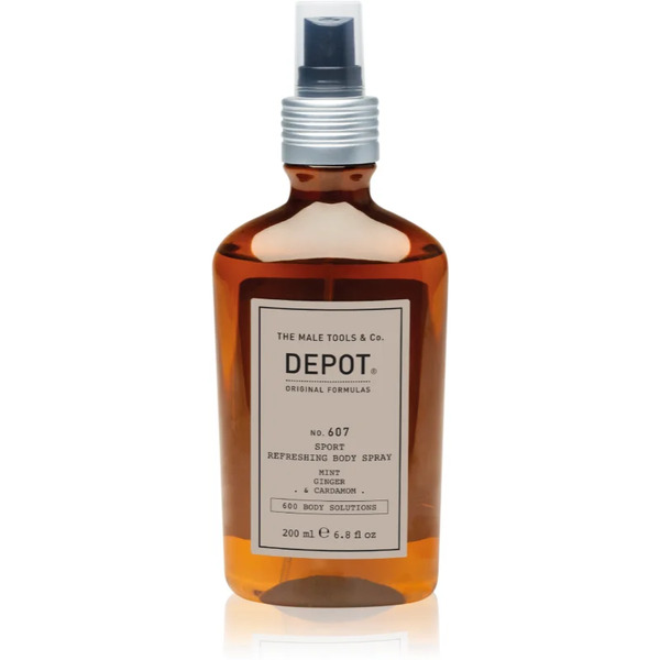  Depot 600 Body Solutions No. 607 Sport Refreshing Body Spray Spray Rinfrescante Corpo Per Uomo 200 Ml 