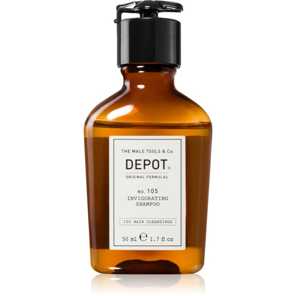  Depot 100 Hair Cleansing No. 105 Invigorating Shampoo Shampoo Rinforzante Anti-caduta Dei Capelli 50 Ml 