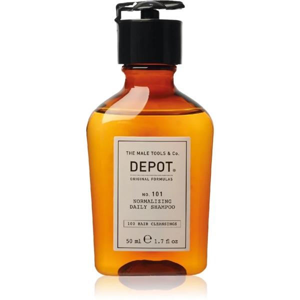  Depot 100 Hair Cleansing No. 101 Normalizing Daily Shampoo Shampoo Normalizzante Per Uso Quotidiano 50 Ml 