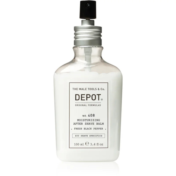  Depot 400 Shave Specifics No. 408 Moisturizing After Shave Balm Balsamo Idratante After Shave Fresh Black Pepper 100 Ml 