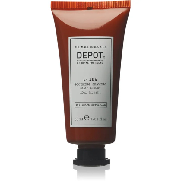  Depot 400 Shave Specifics No. 404 Soothing Shaving Soap Cream .for Brush. Crema Lenitiva Per Rasatura For Brush 30 Ml 