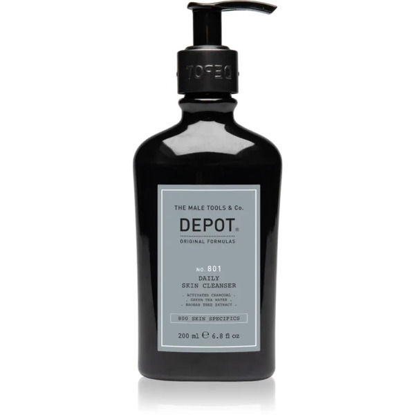  Depot 800 Skin Specifics No. 801 Daily Skin Cleanser Gel Detergente Per Tutti I Tipi Di Pelle 200 Ml 