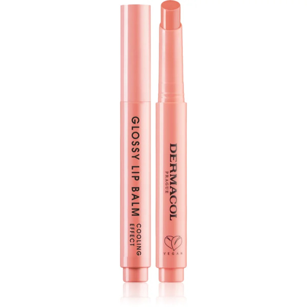  Dermacol Beauty Stick Glossy Lip Balm Lucidalabbra Trattante Con Effetto Rinfrescante Profumi 03 Peach 2.2 G 