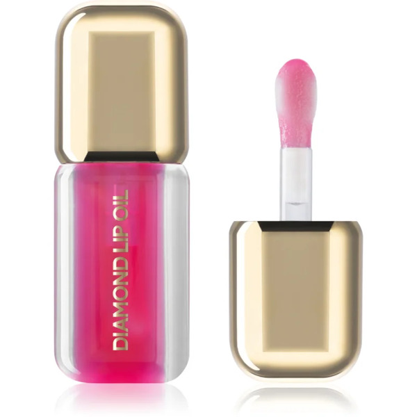  Dermacol Diamond Lip Oil Olio Tonificante Per Le Labbra Effetto Volumizzante Colore 05 Rose Flame 4 Ml 