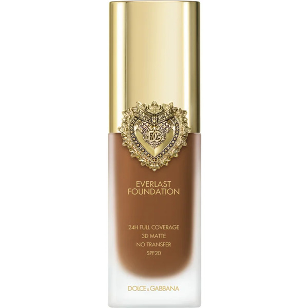  Dolce&gabbana Flawless Everlast Foundation Fondotinta Ultra Coprente Lunga Tenuta Spf 20 Colore 33n Deep 27 Ml 