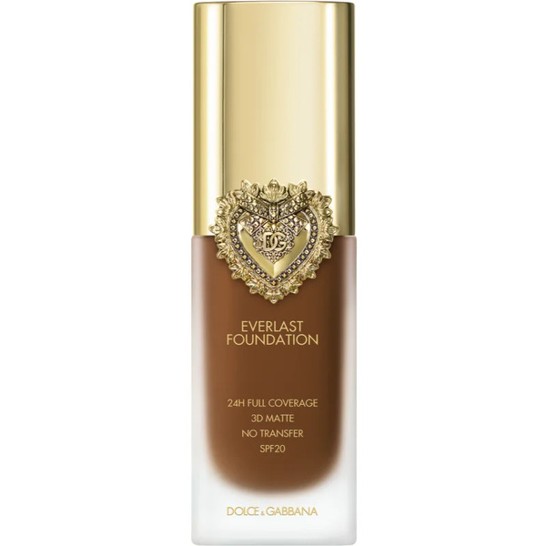  Dolce&gabbana Flawless Everlast Foundation Fondotinta Ultra Coprente Lunga Tenuta Spf 20 Colore 36n Deep 27 Ml 