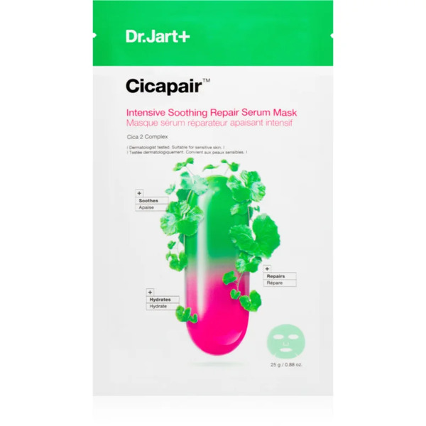  Dr. Jart+ Cicapair™ Intensive Soothing Repair Serum Mask Maschera In Tessuto Idratante E Lenitiva 25 G 