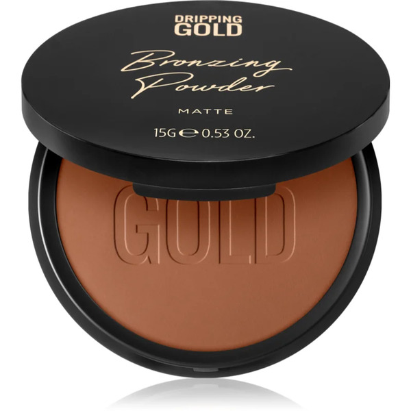  Dripping Gold Luxury Tanning Bronzing Powder Terra Abbronzante Compatta Per Corpo E Viso Colore Matte 15 G 