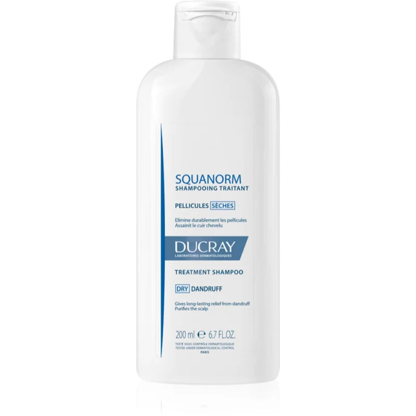  Ducray Kelual Squanorm Moisturizing Treatment Shampoo Dry Dandruff Shampoo Contro La Forfora Secca 200 Ml 