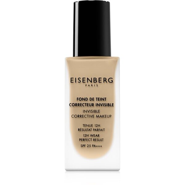  Eisenberg Le Maquillage Fond De Teint Correcteur Invisible Fondotinta Per Un Look Naturale Spf 25 Colore 0s Natural Sable / Natural Sand 30 Ml 