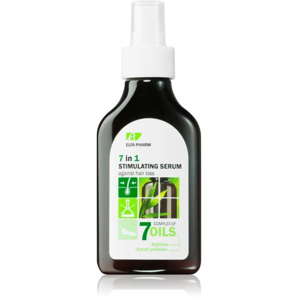  Elfa Pharm Intensive Cosmetic Complex Of 7 Oils 7in1 Stimulating Serum Siero Rigenerante Anti-caduta Dei Capelli 100 Ml 