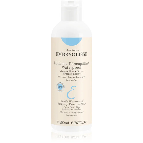  Embryolisse Lait Doux Démaquillant Waterproof Latte Struccante Idratante Per Tutti I Tipi Di Pelle 200 Ml 