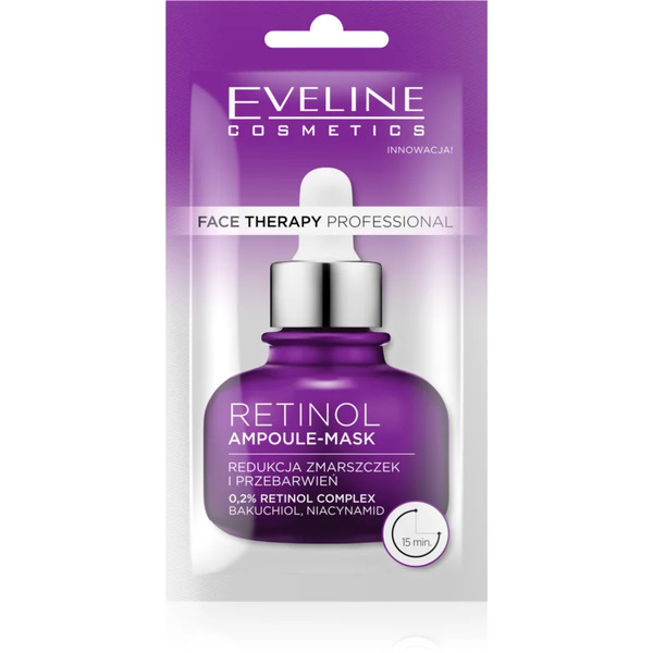  Eveline Cosmetics Face Therapy Retinol Maschera In Crema Contro I Primi Segni Di Invecchiamento Della Pelle 8 Ml 