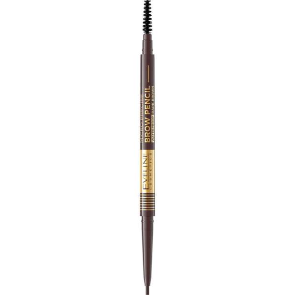  Eveline Cosmetics Micro Precise Matita Sopracciglia Waterproof Con Spazzolino 2 In 1 Colore 03 Dark Brown 4 G 